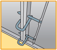 型枠を立てての作業1