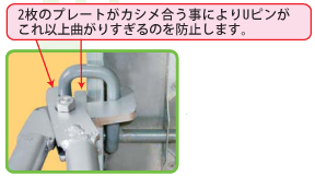 Ｕピンが正確に矯正2