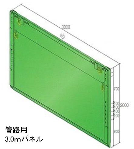 GPL土留管路用パネル